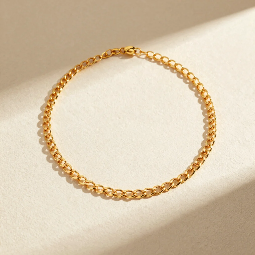 Collar Cadena Aura Oro 18k
