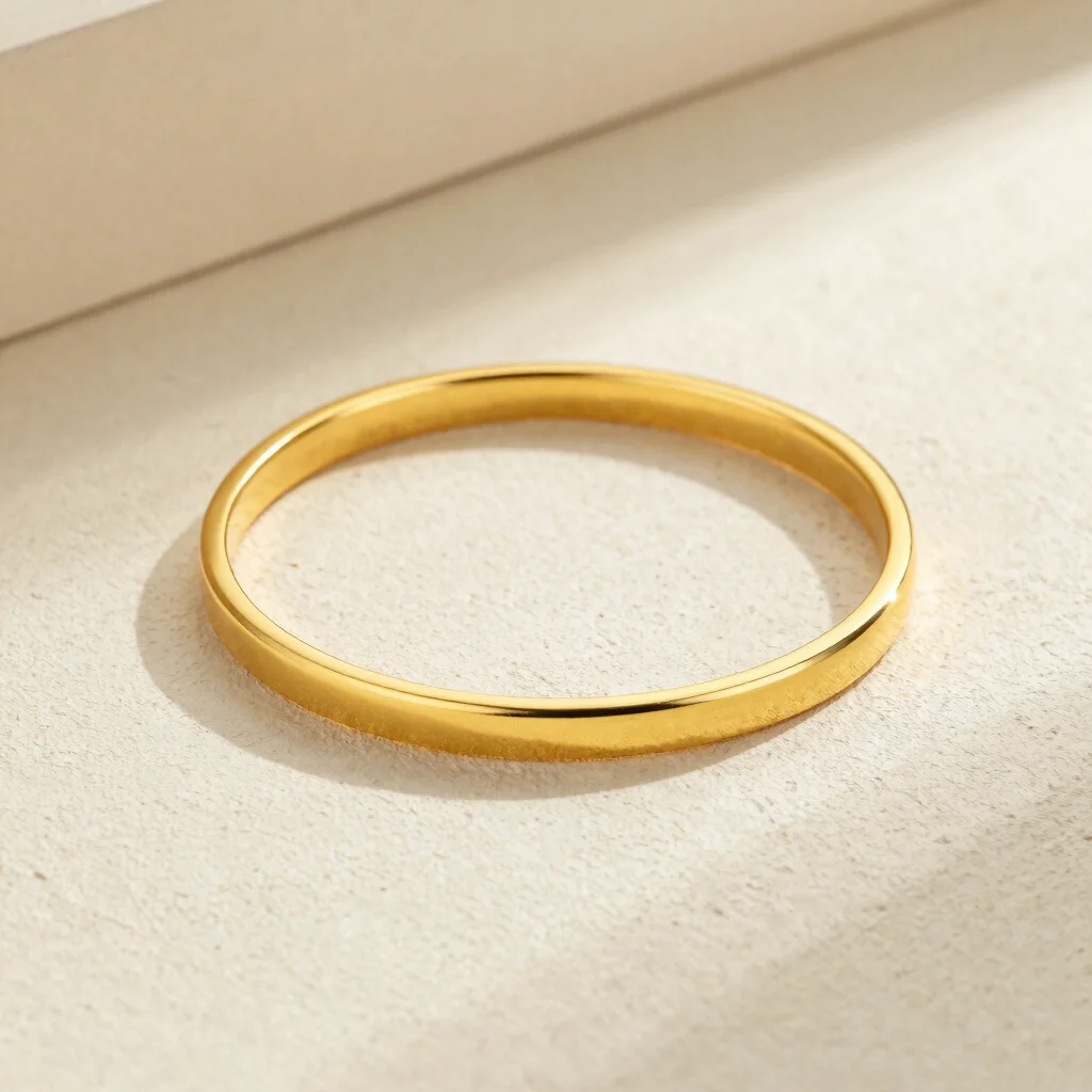 Brazalete Rígido Eternité Oro 14k